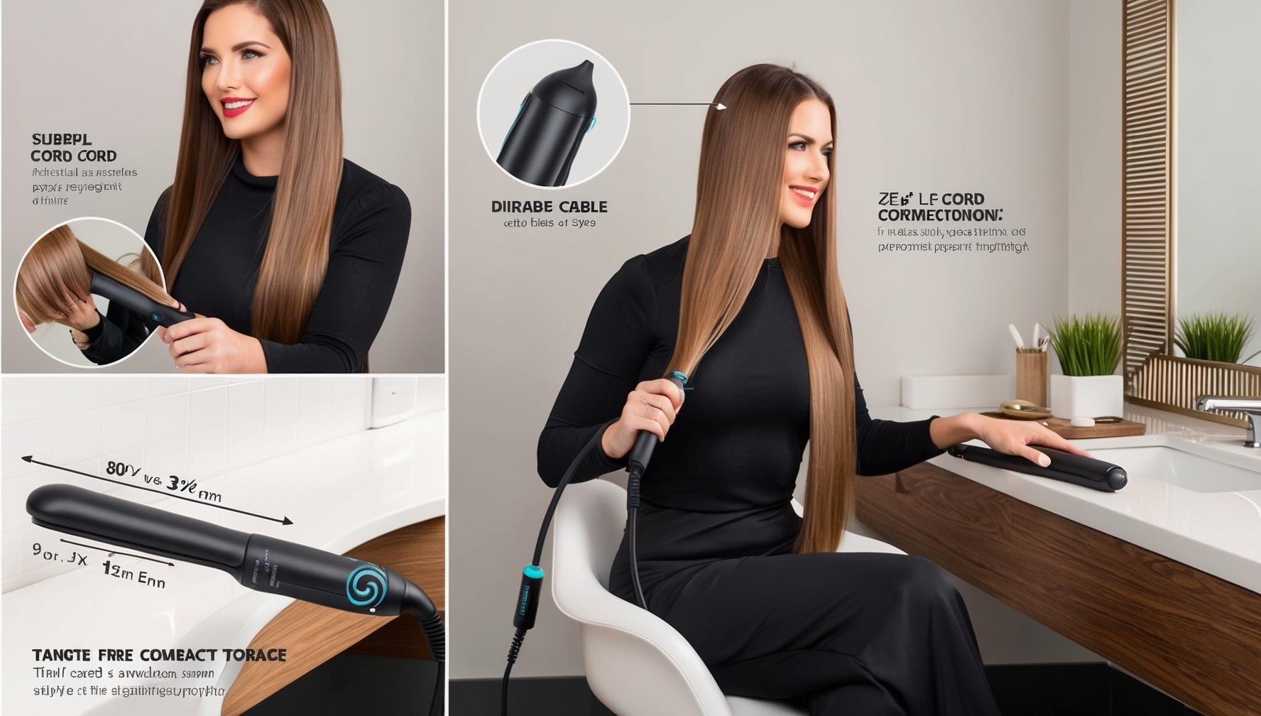 Hajvasaló kábel teszt - hosszúság és forgathatóság vizsgálata