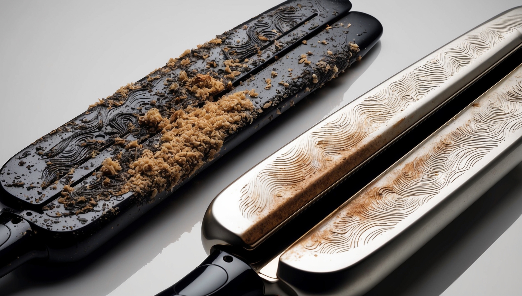 Hajvasaló lemezek karbantartása - tiszta és szennyezett lemezek összehasonlítása, megfelelő tisztítási módszerek